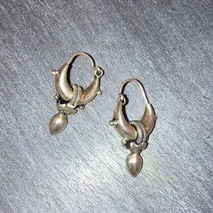 Silver Hoop Earrings